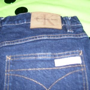 junior womens size 5 Calvin Klein denim skirt pre-